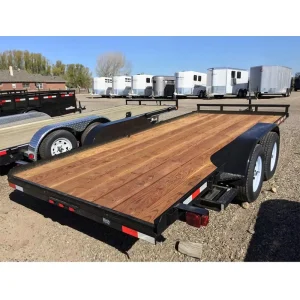 3 Ton Hydraulic Heavy Duty Semi Trailer with Brakes Steel Trailercar Trailer