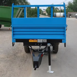 3 Ton Versatile and Safe Farm Tractor Trailer for Agricultural Use Featuring New Axles Tires Gear