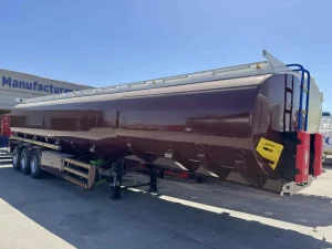 3 axle Diesel gasoline oil Trailer with Large capacity 40 000 45 000 Liter Fuel tank
