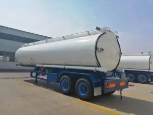 3 axle Diesel gasoline oil Trailer with Large capacity 40 000 45 000 Liter Fuel tank