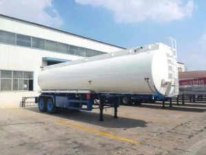 3 axle Diesel gasoline oil Trailer with Large capacity 40 000 45 000 Liter Fuel tank