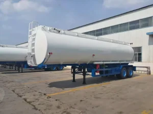 3 axle Diesel gasoline oil Trailer with Large capacity 40 000 45 000 Liter Fuel tank