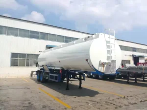 3 axle Diesel gasoline oil Trailer with Large capacity 40 000 45 000 Liter Fuel tank