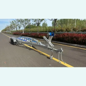 33ft Tri Axles Aluminum Boat Trailer with Poly Bunks 3600kgs Loading Capacity with VIN&DOT&CE Authentication Chinese Factory