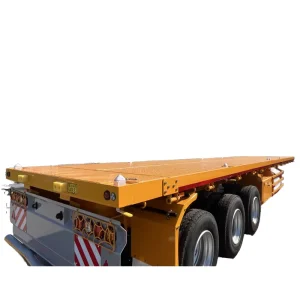 3mm 4mm Grain Plate Platform 20ft 40ft Container Flatbed Truck Semi Trailer