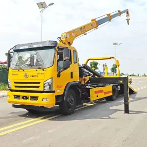 4*2 4*4 Multi-purpose Special Transportation Trailer with 6 Tons Crane Emergency Vehicle Towing & Faulty Vehicle Rotation