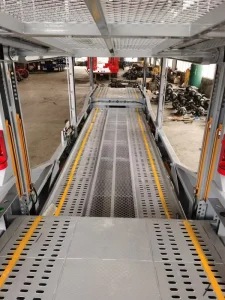 4 7 8 PCS Car Carrier Trailer 1 2 Axle Car Transport Semi Trailer