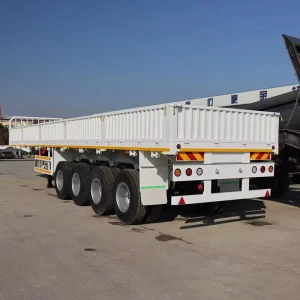 4 Axle 13m Commercial Dry Van Box Semi Trailer