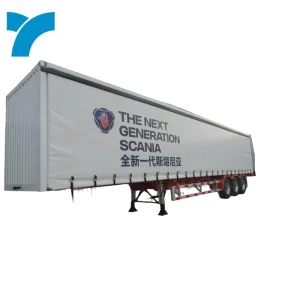 4 Axle Enclosed Dry Box Van Semi Trailer Closed Cargo Box Trailer for Express Logistics & General Goods Delivery