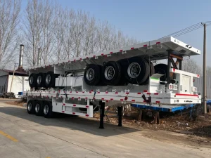 4 Axle Semi Trailer Semi Low Loader Trailer Cargo & Utility Trailers