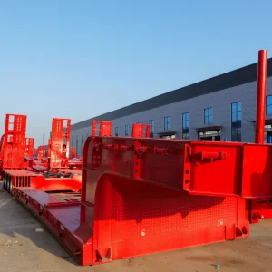 4 Axle Semi Trailer Semi Low Loader Trailer Cargo & Utility Trailers