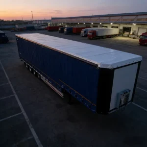 4 Axles 50Ton Detachable Fence Cargo Semi Trailer with Hydraulic System for Sale