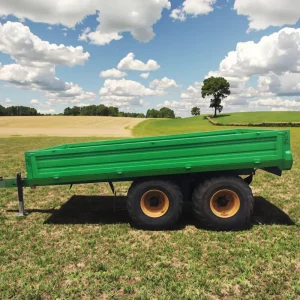 4 Wheel 2 Wheel Agriculture Tractor Trailer 1 10 Ton Hydraulic Tractor Trailer for Farm