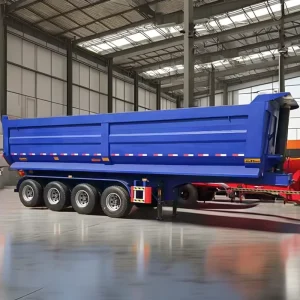 40 Ton 50 Ton Hydraulic Rear End Dump Trailer Tipper Rear Dumper Semi Truck Trailers