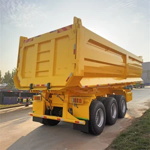 40 Ton 60 Ton 70 Ton Stone Transportation Utility Tilt Equipment Dump Cargo Semi Trailer Truck 40ft 60ft 3/4/5 Truck Trailer