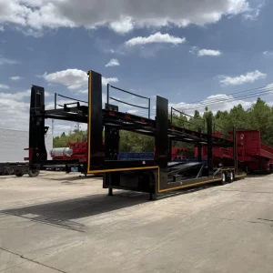 40 Ton 60 Ton Steel Car Hauler Trailer 10 Cars Transport Semi Trailer Car Carrier Semi Truck Trailers