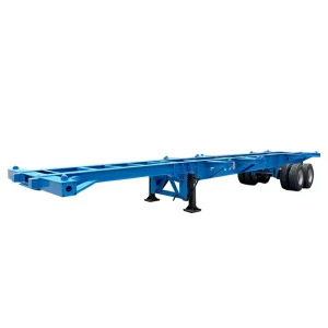 40 ft Steel Shipping Container Trailer Skeleton Semi Trailer Chassis Available for Sale