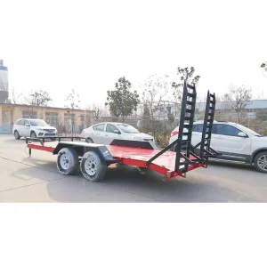 4000 kg Tow Trailer with Ramps for Car Transport Excavator