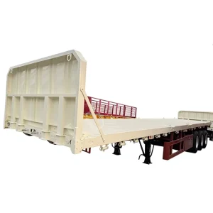 40FT Flat Bed Container Transport Truck Trailer Flatbed Semi trailers