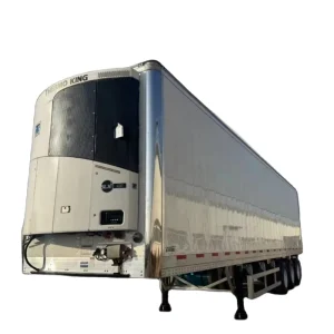 40FT Refrigerated Semi Trailer Steel Truck Trailers with Thermoking Cooling Machine