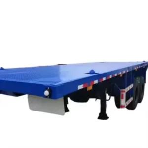 40ft 3 Axles Semi Trailer 48 Flatbed Commercial Truck Trailer Truck Trailers