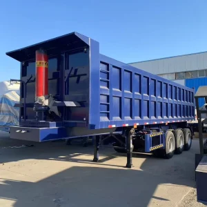 40ft 60ft 3 4 5 Axle 40 Ton 60 Tons 70t Stone Transportation Utility Dump Cargo Semi Trailer