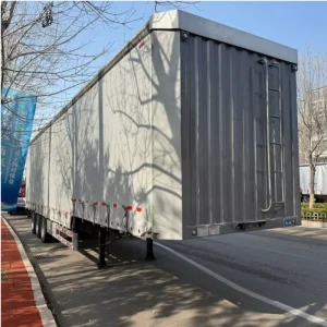 40ft Utility Box Cargo Trailer Van Semi Trailer Truck Cargo Container Trailer Box Semi Truck