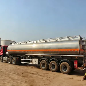 43000lts 45000 Litres Diesel Oil Petroleum Tank Semi Trailer 36000 Liters Aluminum Fuel Tank Trailer