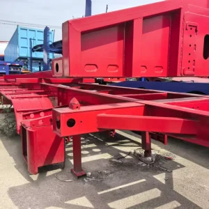 45 20 Foot Container Trailer Self Loading 3 Axles 40 Feet Container Semi Trailer 10ft Container Trailer