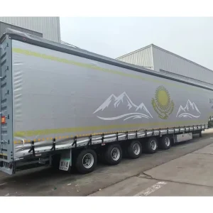 45 50 Ft Insulated Van Box Semi Trailer Curtain Side Truck Trailer Van Semi Trailer For Sale