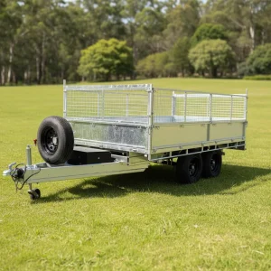 4500kg Dual Axle Strong Australian Patented Unique Design 3 Way Hydraulic Truck Tipping Trailer