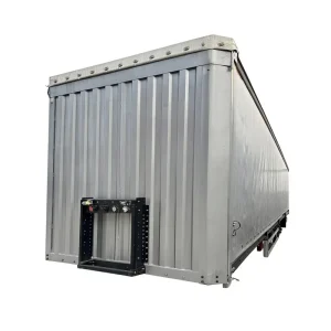 45FT 40FT Steel Enclosed Box Semi Trailer for Truck Cargo Utility Transport Heavy Duty Curtain Side Trailer