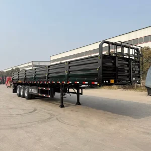 45ft 12 Twist Locks Multi Purpose Container Haulage Stable Performance Industrial Project Cargo Supply Sidewall Semi Trailer