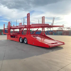 48 Foot Steel Semi Trailer Car Carrier for Australia Capable of Transporting 6 7 Cars