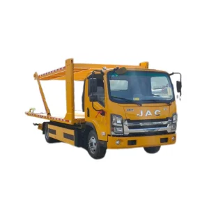 4×2 Diesel Flatbed Trailer Car Transport Vehicle Automatic Transmission EURO 5 3.0T Large Displacement 130 Horsepower