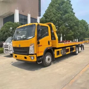 4×2 Isuzu 5 Ton Flatbed Tow Truck R and Wrecker Trailers
