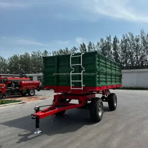 5-10 Ton Farm Vehicle Tractor Trailer Dump Agricultural Trailer