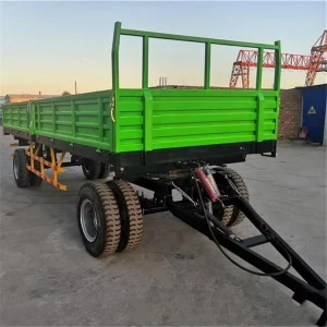 5 8 10 Ton Hydraulic Dump Farm Trailer Heavy Duty Agricultural Trailer for Tractor CE ISO Certified Tipper Trailer