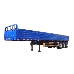 50 Ton 80 Ton Trailer Tow Truck Semi Cargo Truck Flatbed Semi Trailer 3 Axle