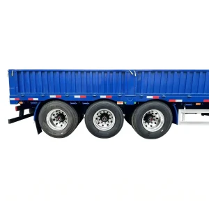 50 Ton Large Capacity Cargo Fence Semi Trailer Full Welded Structure