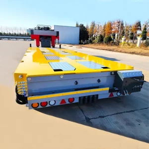 500 Tons Detachable Gooseneck Modular Module Hydraulic 12 Axle Axis Flatbed Dump Truck Semi Trailer for Sale