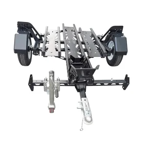 500kg Single Axle Motorcycle Trailer Heavy Duty Tow Trailer for Harley & Off Road Bikes