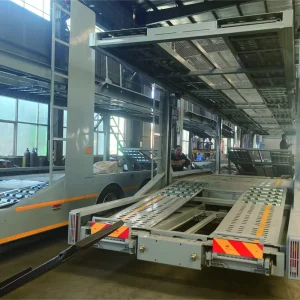 6 Car Trailers Galvanized Steel Car Dolly Tow Semi-Trailer for Cars and Luggage