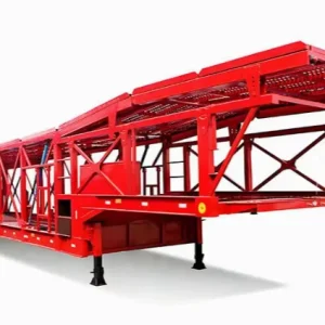 6 Cars Loading Car Carrier Semi Trailer for Southeast Asia Auto Market Short Haul Finished Vehicle Transportation