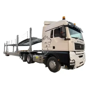 6 or 8 Cars Transport Semi Trailer 2 Axle Car Carrier Semi Trailer Car Transport Truck Trailer