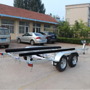 6.76 m Double Axle Boat Watercraft Trailers