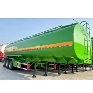 60000 Liter Carbon Steel LPG Tank Semi Trailer 3 Axles Heavy Duty Suspension High Capacity Payload Mobile Truck Trailer