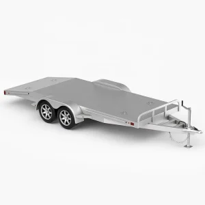 700 kg 5×2 m Steel Tow Small Tilt Deck Car Trailer Cargo Trailer