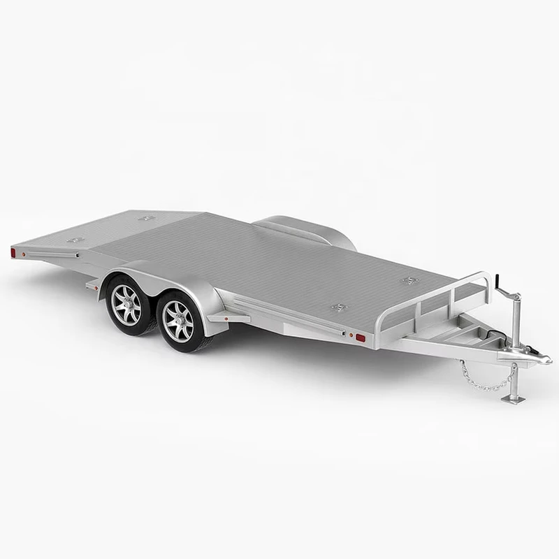 700 kg 5×2 m Steel Tow Small Tilt Deck Car Trailer Cargo Trailer