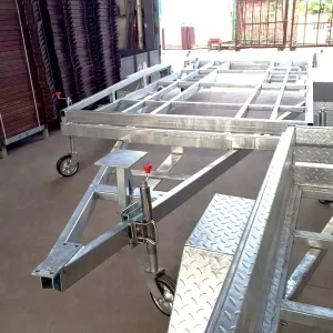 750kg 8×5 Utility Box Trailer Mini Digger Plant Equipment Transport Trailer